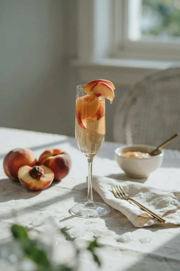 Peach Bellini Recipe: The Classic Italian Sparkler You’ll Want on Repeat