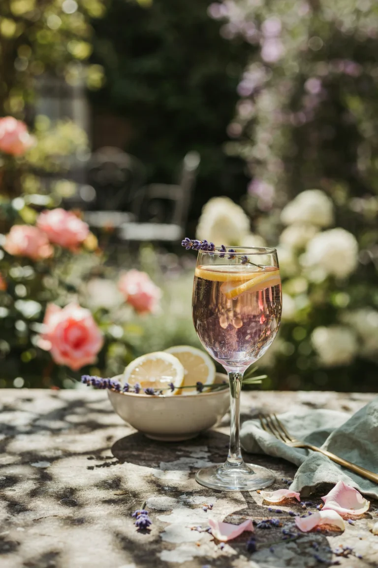 Lavender Wine Lemonade