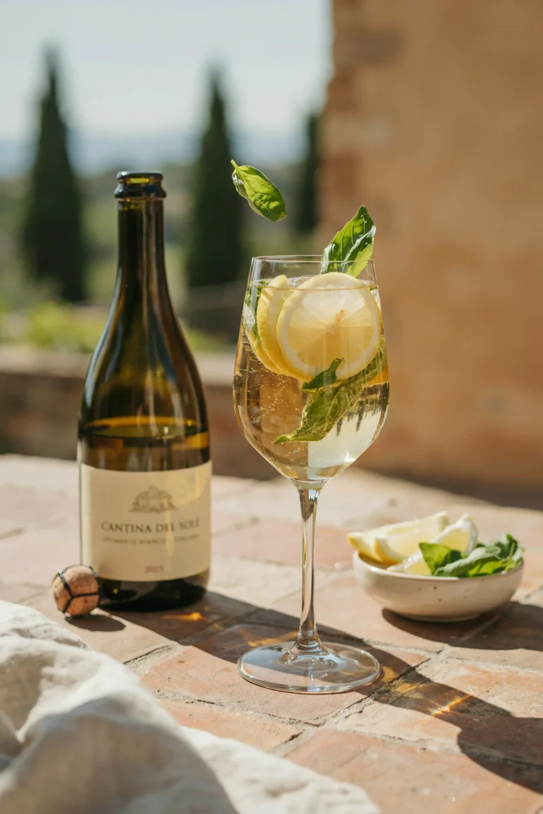 Basil Wine Lemonade: The Herby Wine Spritzer Your Summer Needs