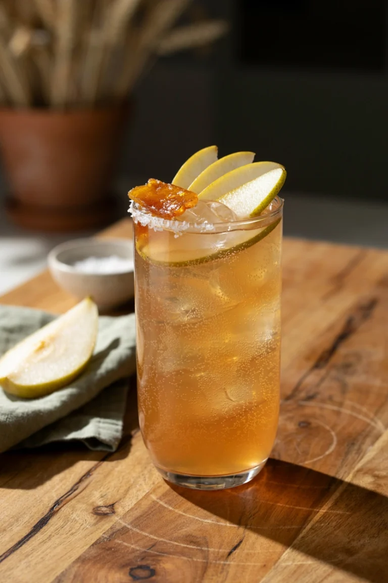 Ginger Pear Paloma