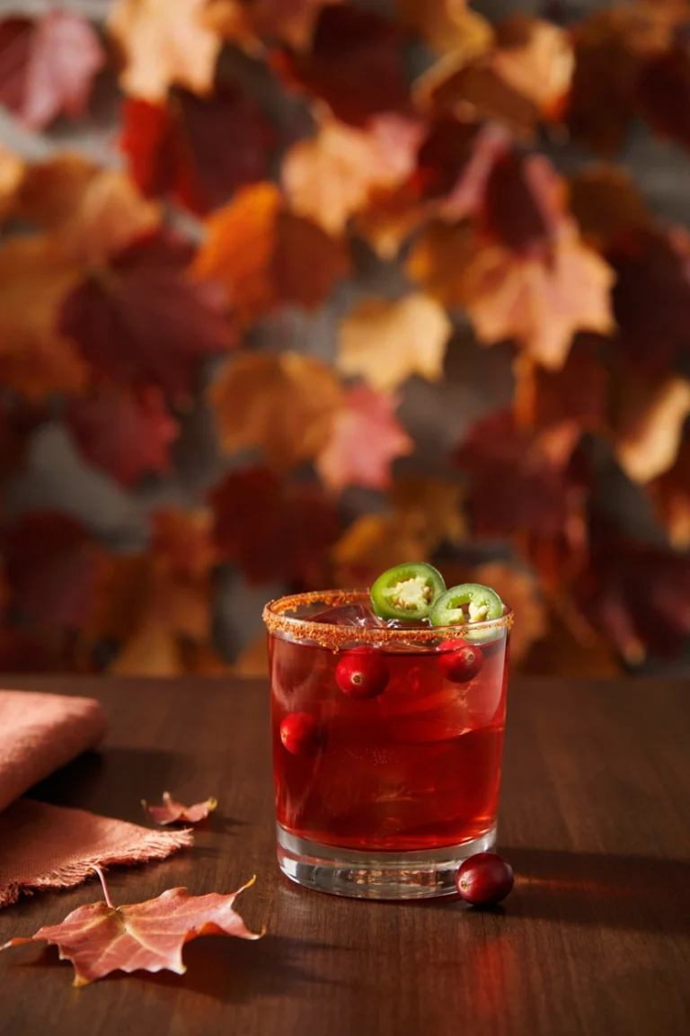Cranberry Jalapeño Margarita
