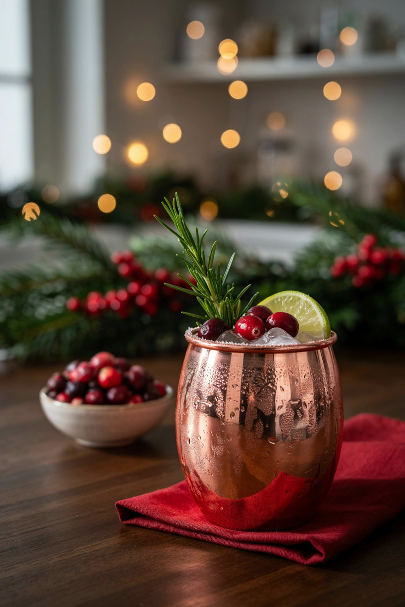 Cranberry Moscow Mule