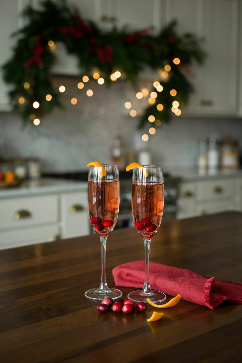 Poinsettia Cocktail Recipe
