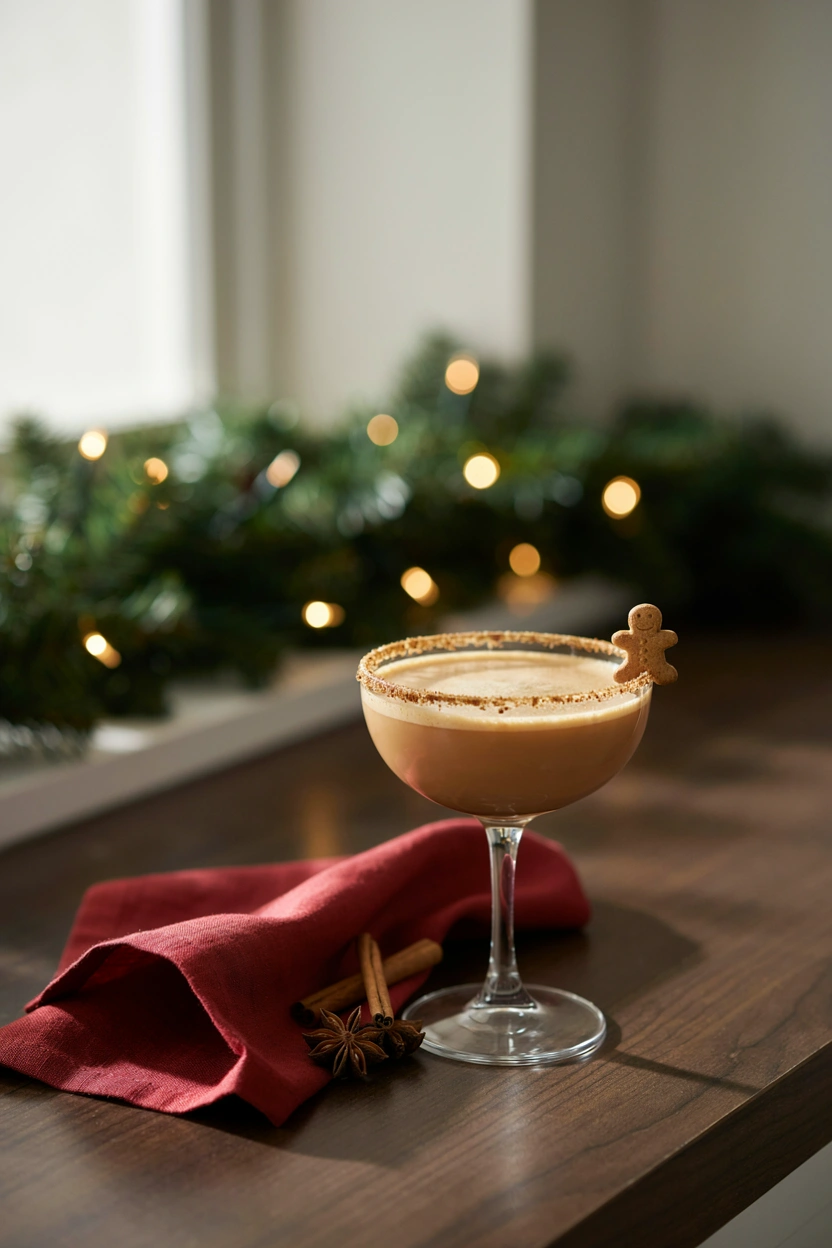 Gingerbread Martini